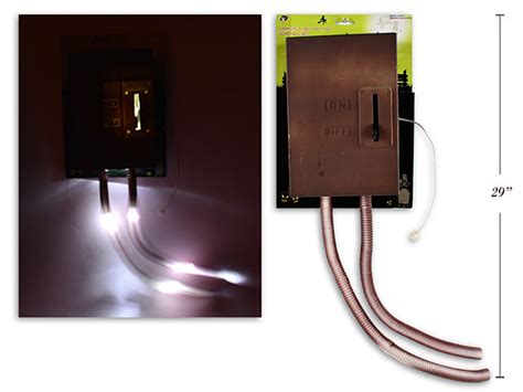 LED Sound Activated Animated High Voltage Junction